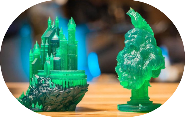 Пример 3D модели замка